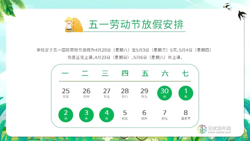 “劳动最光荣 安全不放松”五一劳动节安全教育主题班会ppt课件-第7张