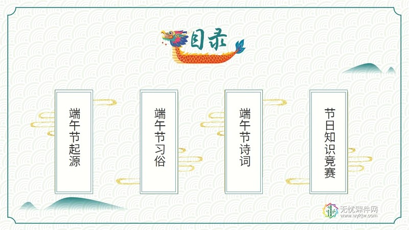 中国传统节日端午安康之端午节起源习俗主题班会-第2张